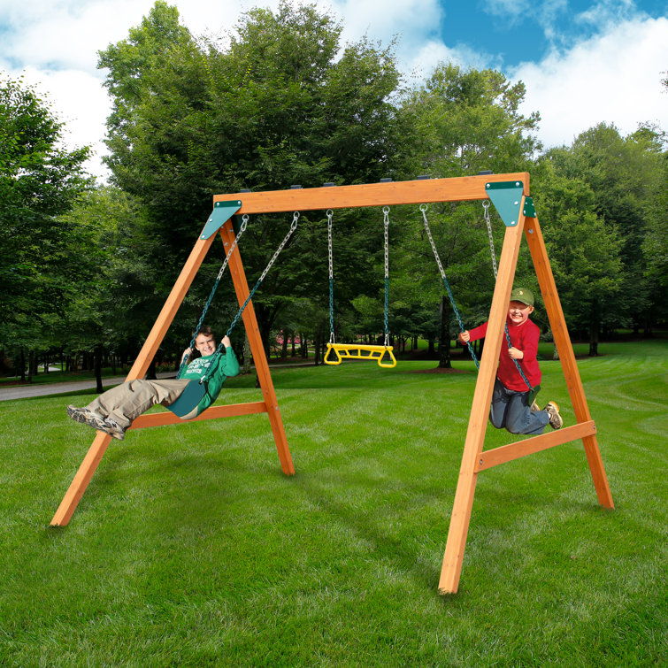 Gorilla Playsets Gorilla Basic Swing Set & Reviews Wayfair